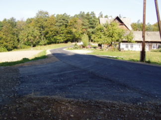 Modernizacja drogi Tarnawa-Wola Tarnawska