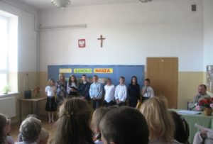 Szkoła w Cichawce rok szkolny 2007/2008