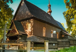 Kościół pod wezwaniem Wszystkich Świętych w Sobolowie.
